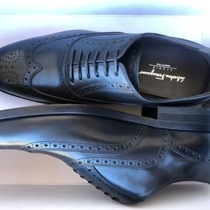 Salvatore Ferragamo Men's Leather Oxfords
